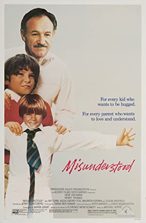 Misunderstood (1984) starring Gene Hackman on DVD on DVD
